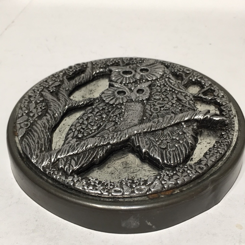 owl jewelry box vintage METZKE - Picture 12 of 16